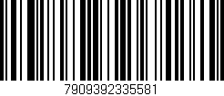 Código de barras (EAN, GTIN, SKU, ISBN): '7909392335581'