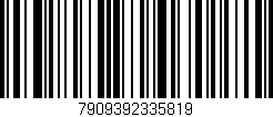 Código de barras (EAN, GTIN, SKU, ISBN): '7909392335819'