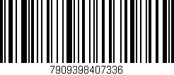 Código de barras (EAN, GTIN, SKU, ISBN): '7909398407336'