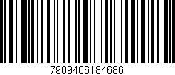 Código de barras (EAN, GTIN, SKU, ISBN): '7909406184686'
