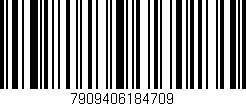 Código de barras (EAN, GTIN, SKU, ISBN): '7909406184709'
