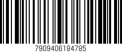 Código de barras (EAN, GTIN, SKU, ISBN): '7909406184785'