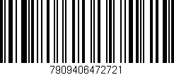 Código de barras (EAN, GTIN, SKU, ISBN): '7909406472721'