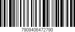 Código de barras (EAN, GTIN, SKU, ISBN): '7909406472790'
