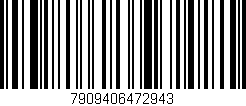 Código de barras (EAN, GTIN, SKU, ISBN): '7909406472943'