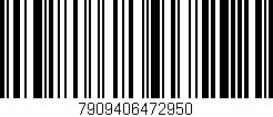 Código de barras (EAN, GTIN, SKU, ISBN): '7909406472950'