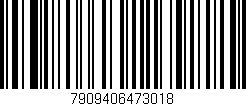 Código de barras (EAN, GTIN, SKU, ISBN): '7909406473018'