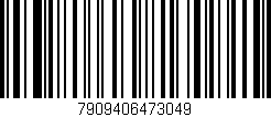 Código de barras (EAN, GTIN, SKU, ISBN): '7909406473049'