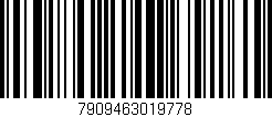 Código de barras (EAN, GTIN, SKU, ISBN): '7909463019778'