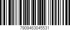 Código de barras (EAN, GTIN, SKU, ISBN): '7909463045531'