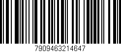 Código de barras (EAN, GTIN, SKU, ISBN): '7909463214647'