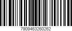Código de barras (EAN, GTIN, SKU, ISBN): '7909463260262'