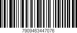 Código de barras (EAN, GTIN, SKU, ISBN): '7909463447076'
