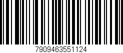 Código de barras (EAN, GTIN, SKU, ISBN): '7909463551124'