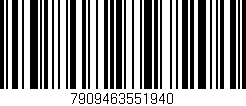 Código de barras (EAN, GTIN, SKU, ISBN): '7909463551940'