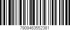 Código de barras (EAN, GTIN, SKU, ISBN): '7909463552381'
