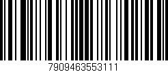 Código de barras (EAN, GTIN, SKU, ISBN): '7909463553111'