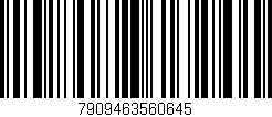 Código de barras (EAN, GTIN, SKU, ISBN): '7909463560645'