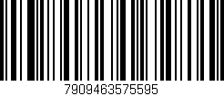 Código de barras (EAN, GTIN, SKU, ISBN): '7909463575595'