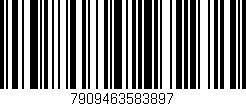 Código de barras (EAN, GTIN, SKU, ISBN): '7909463583897'