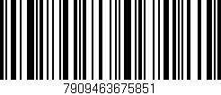 Código de barras (EAN, GTIN, SKU, ISBN): '7909463675851'