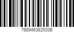 Código de barras (EAN, GTIN, SKU, ISBN): '7909463820336'