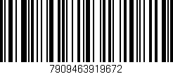 Código de barras (EAN, GTIN, SKU, ISBN): '7909463919672'