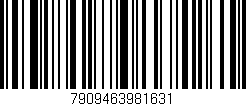 Código de barras (EAN, GTIN, SKU, ISBN): '7909463981631'