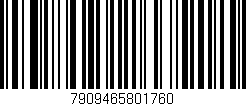 Código de barras (EAN, GTIN, SKU, ISBN): '7909465801760'