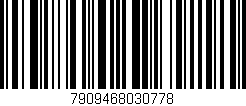 Código de barras (EAN, GTIN, SKU, ISBN): '7909468030778'
