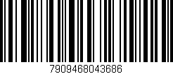 Código de barras (EAN, GTIN, SKU, ISBN): '7909468043686'