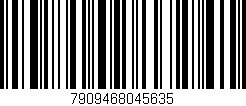 Código de barras (EAN, GTIN, SKU, ISBN): '7909468045635'