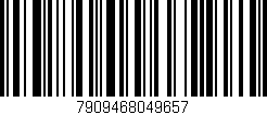 Código de barras (EAN, GTIN, SKU, ISBN): '7909468049657'