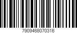 Código de barras (EAN, GTIN, SKU, ISBN): '7909468070316'