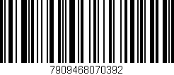 Código de barras (EAN, GTIN, SKU, ISBN): '7909468070392'