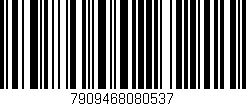 Código de barras (EAN, GTIN, SKU, ISBN): '7909468080537'