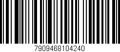 Código de barras (EAN, GTIN, SKU, ISBN): '7909468104240'