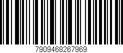 Código de barras (EAN, GTIN, SKU, ISBN): '7909468267969'
