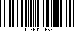 Código de barras (EAN, GTIN, SKU, ISBN): '7909468289657'