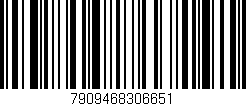 Código de barras (EAN, GTIN, SKU, ISBN): '7909468306651'