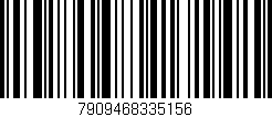 Código de barras (EAN, GTIN, SKU, ISBN): '7909468335156'