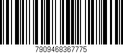Código de barras (EAN, GTIN, SKU, ISBN): '7909468367775'