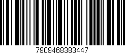Código de barras (EAN, GTIN, SKU, ISBN): '7909468383447'