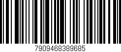 Código de barras (EAN, GTIN, SKU, ISBN): '7909468389685'