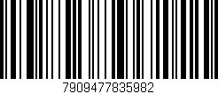 Código de barras (EAN, GTIN, SKU, ISBN): '7909477835982'