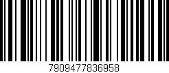 Código de barras (EAN, GTIN, SKU, ISBN): '7909477836958'