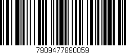Código de barras (EAN, GTIN, SKU, ISBN): '7909477890059'