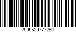Código de barras (EAN, GTIN, SKU, ISBN): '7909530777259'