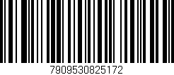 Código de barras (EAN, GTIN, SKU, ISBN): '7909530825172'