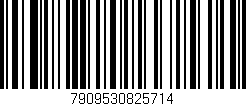 Código de barras (EAN, GTIN, SKU, ISBN): '7909530825714'